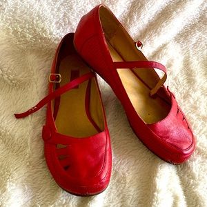 Miz Mooz Red flat shoes